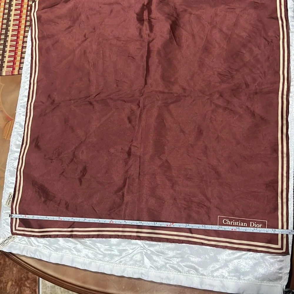 Vintage Christian Dior Square Scarf